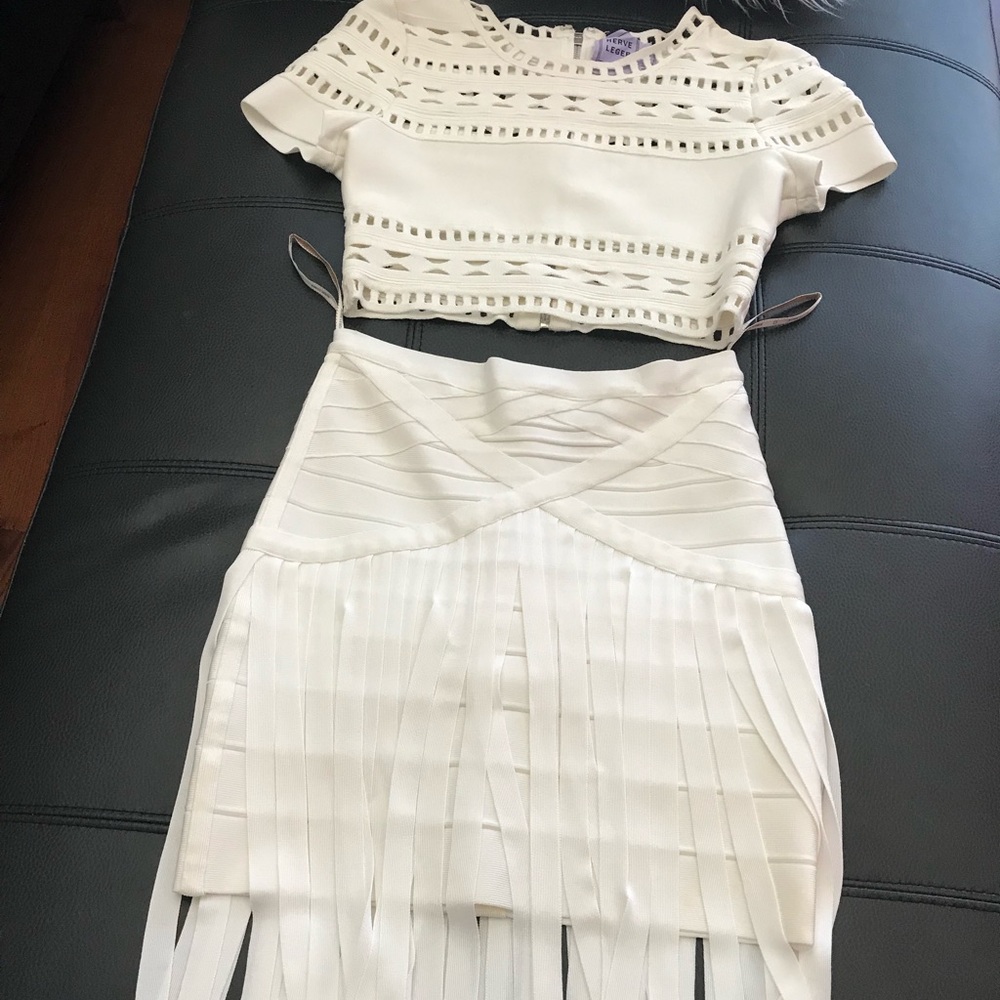 Herve Leger 2 piece dress